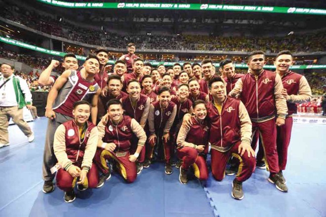 UP PEP Squad was a crowd favorite leading up to the announcement.