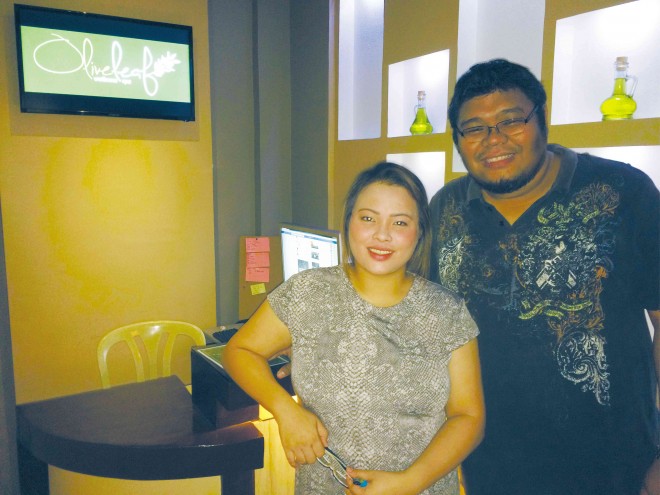 CHRISTINE Marco and Dylan Durias of Olive LeafWellness Spa