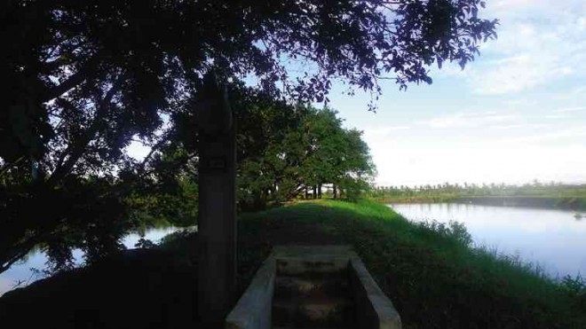 THE PUNONG or fishpond by Hacienda Tinihaban in Silay