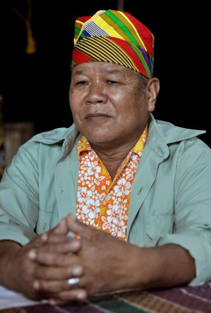 DATU Blonto, municipal tribal leader of the T’boli and Ubo