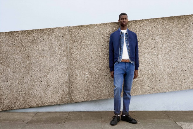 VARIOUS shades of blue in Topman's new denim  collection