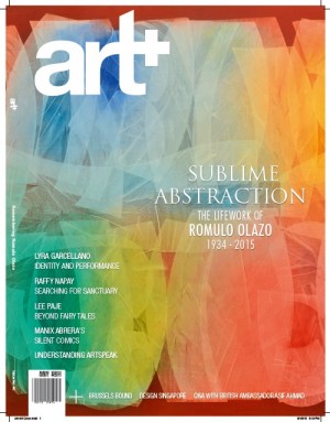 THE COVER of Art+ Magazine