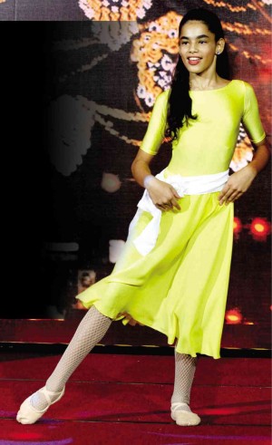 MERCEDES Zobel de Ayala, daughter of Jaime Augusto and Lizzie Zobel de Ayala, is one of the featured dancers of Steps Dance Project.