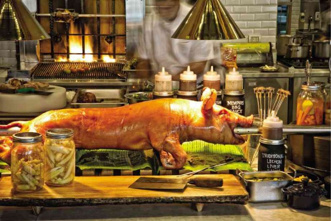 DUSIT Thani Christmas hamper featuring slow-cooked “lechon”