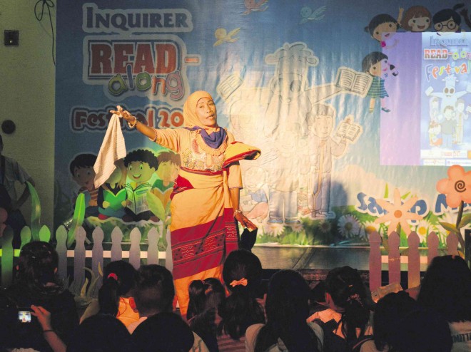 THE EPIC “Darangen” fromMaranao, chanted in ancient Mindanao language at INQUIRER Read-Along Festival. ROMY HOMILLADA