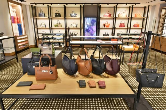 COACH plans to open new stores in several locations next year. Above, the first boutique at Rustan’s Shangri-La