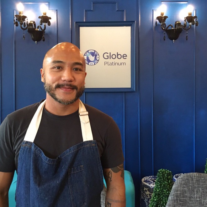 Globe Platinum’s newest ambassador Chef JP Anglo