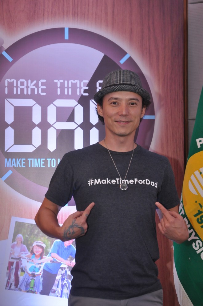 CODP #MakeTimeForDad Campaign Ambassador  Epy Quizon 