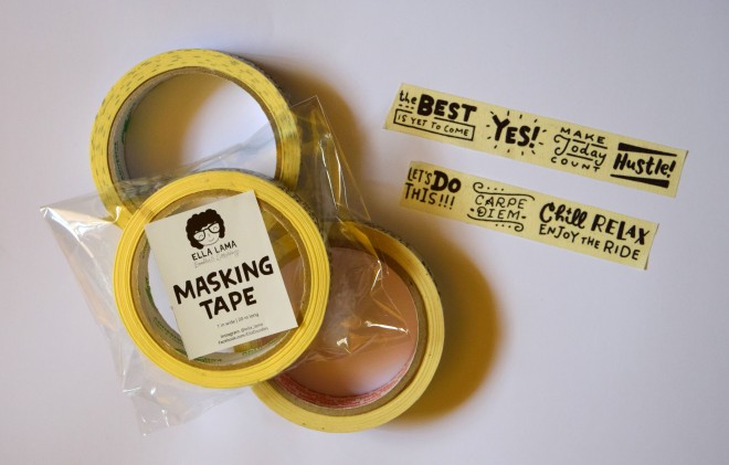 A BESTSELLER, the doodle masking tape