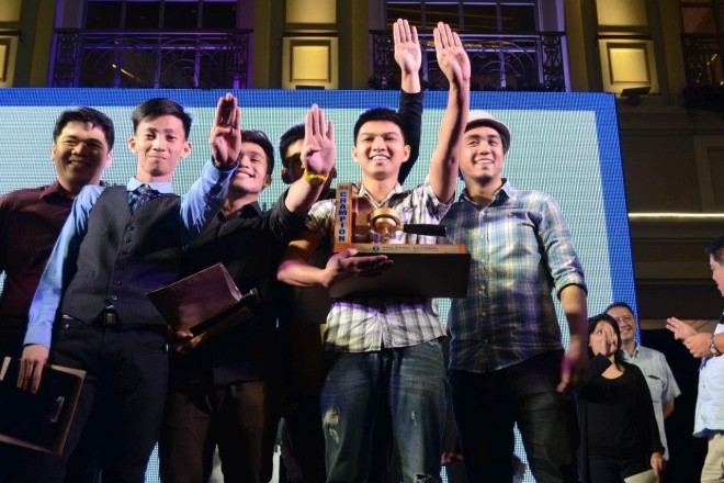 Some of the country’s top baristas doing the “stop bad coffee” sign at last year’s Philippine National Barista Championship (PNBC) awards ceremony. The next PNBC is slated January 20 to 23, 2016 at the Newport Mall Atrium of Resorts World Manila --- the country’s premiere entertainment and leisure destination.