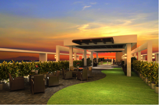 The Radiance Manila Bay affords its residents a perennial view of the spectacular Manila Bay sunset. Above photo is the Artist’s perspective of the Sky Lounge 