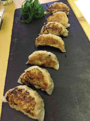 “GYOZA,” Buta+Wagyu