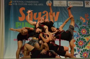 GROUP competes in contemporary dance finals.