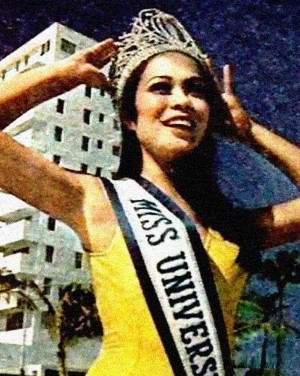 Miss Universe 1969 Gloria Diaz PHOTO: MISSOSOLOGY.ORG