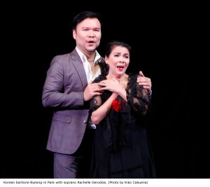 RACHELLE Gerodias and Park Byeong-in interpret a love duet from Mozart’s “Don Giovanni"