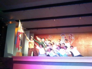 CHRISTIAN Community Theater performs an excerpt of the play “Al Cinco de Noviembre”EDGAR ALLAN M. SEMBRANO