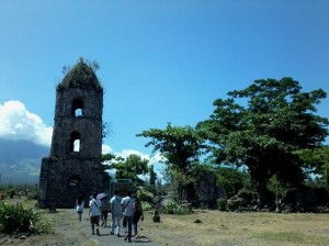 CAGSAUA Church ruins, Albay