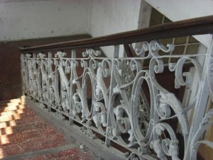 DECORATIVE steel railings