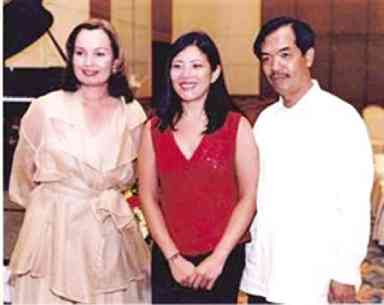 1973 MISS Universe Margie Moran Floirendo was the impresario when Cecile Licad performed in Davao City’s Marco Polo Hotel in 2002, our postconcert souvenir picture.