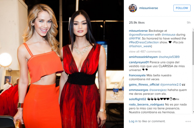 Screen grab from Miss Universe's Instagram account