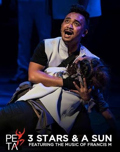 Peta’s “3 Stars and a Sun,” directed by Nor Domingo and ongoing at the Peta Theater Center, QC. PHOTO FROM PETA