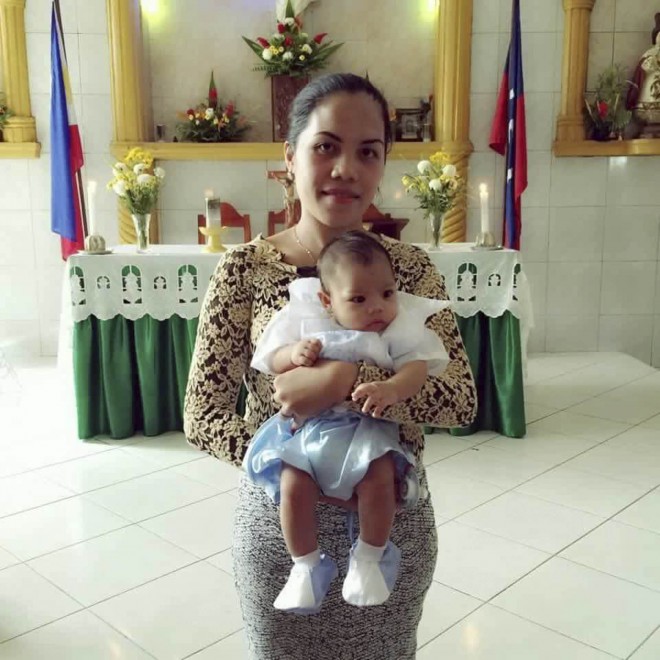 ZIKA-STRICKEN? LediMay Alkuino with 7-month-oldMarkheinzy, who was diagnosed with microcephaly at 2 months old CONTRIBUTED PHOTO