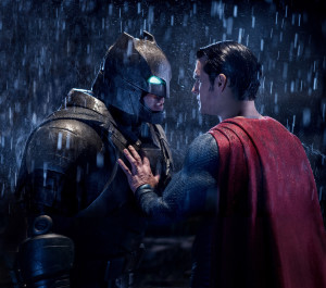 SUPERHERO STANDOFF Batman (Ben Affleck) and Superman (Henry Cavill) come to a disagreement