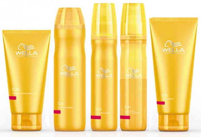 WELLA sun protection line for the hair