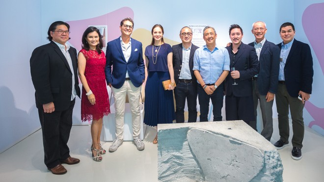 Andy Locsin of Leandro V. Locsin Partners_ event host Daphne Paez_ Dario Reicherl_ Rep. Lucy Torres-Gomez_ architects Ed Calma, Joey Yupangco, Carlo Calam and Bong Recio_ and Ben Chan
