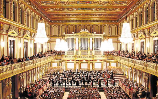 THE Vienna spring concert scheduled on Saturday will evoke the Musikverein in Vienna. WWW.MUSIKVEREIN.AT