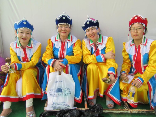 Dance artists from Mongolia.  PHOTOS: ANNE A. JAMBORA