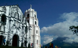 ALBAY is a good example of man’s coexistence with the environment. Daraga Church with Mayon Volcano in the background EDGAR ALLAN M. SEMBRANO