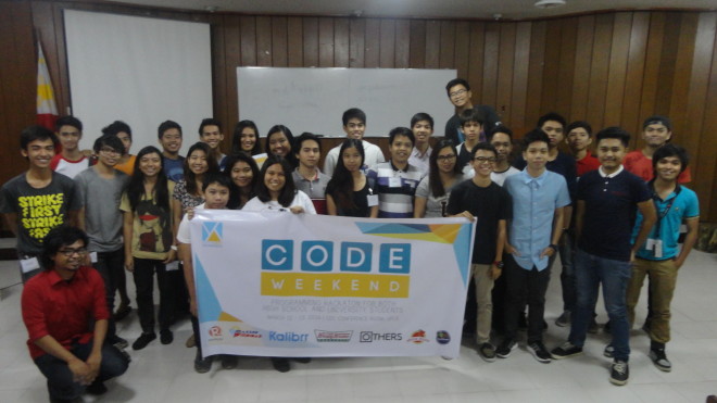 THE PARTICIPANTS of the first-ever YouthHack Code Weekend in Calabarzon Region