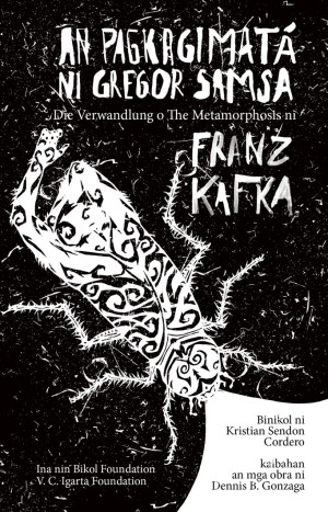 THE COVER of  "An Pagkagimata ni Gregor Samsa"