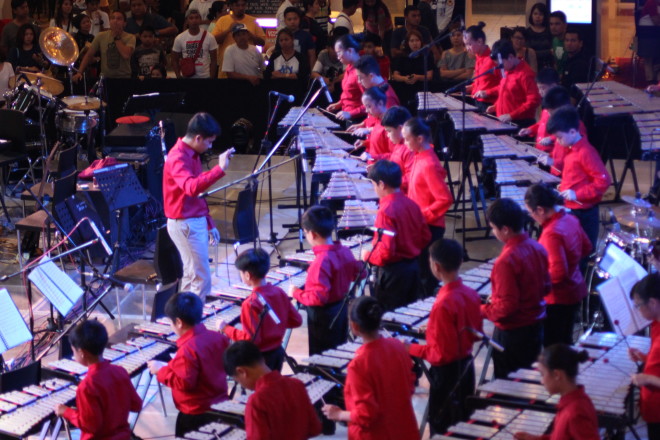PERCUSSION Ensemble with Arvin D. Tumambing, conductor   