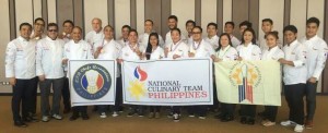 2016 Philippine National Culinary Team