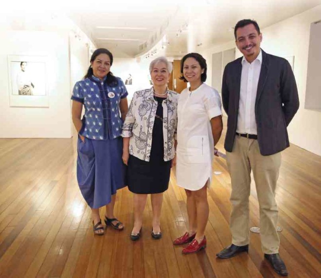 NATIONAL Museum assistant director Ana Labrador, Deanna Ongpin Recto, Lorenzo andNationalMuseum director Jeremy Barns