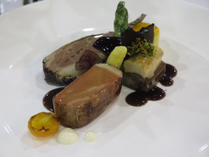 KENNETH Cacho’s plated main course—silver medal