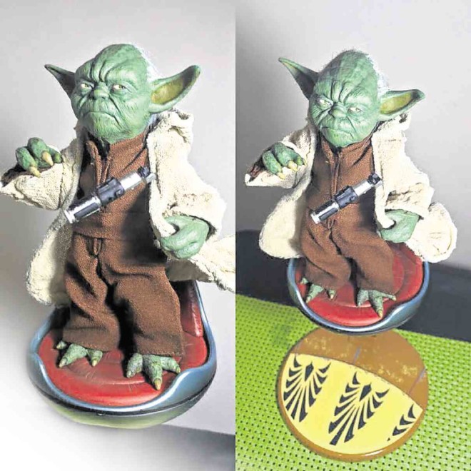 FLOATING Yoda, 1/6 scale figure for a client from Singapore