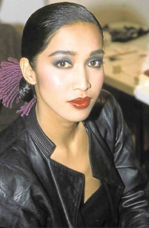 ANNABAYLE. Filipino supermodel who ruled the runways of Paris for two decades. Ruben and the author did her first portfolio when she left for Europe to enter a life of high fashion.
