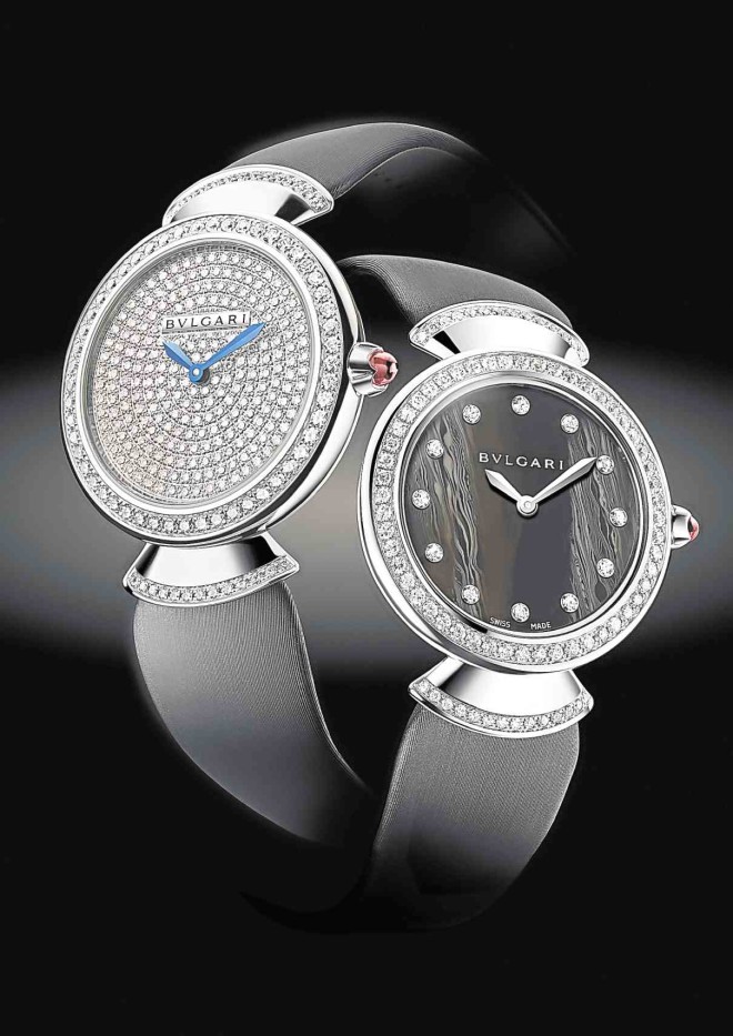 THENEW Diva watches with satin straps