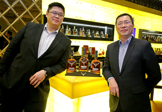 Kendrick Tan, executive director, Emperador Distillers Inc., and Winston Co, president, Emperador Distillers Inc., 