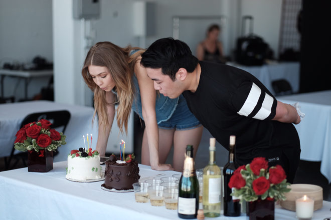 PENSHOPPE product manager Brandon Liu and Gigi celebrate their birthdays in Los Angeles. PHOTO BY BRYAN LIU 