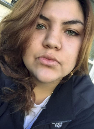 This Nov. 17, 2015 selfie photo provided by Sara Mujica shows her in Danbury, Conn. Mujica told the AP Monday, May 9, 2016, she tested positive for the Zika virus after after returning from a visit to her fiance in March in Honduras, where she learned she was pregnant. AP