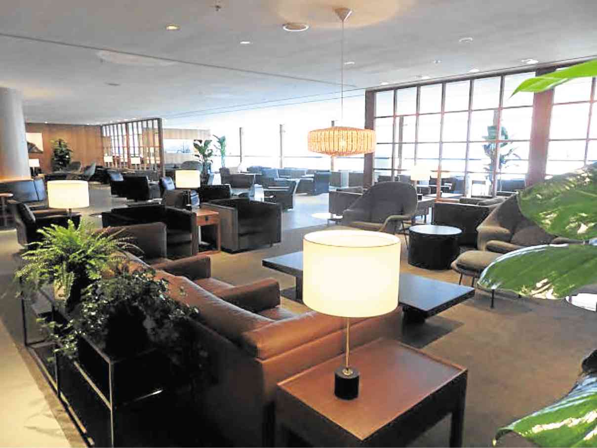 COINCIDING with the launch of the new aircraft is the opening of Cathay Pacific’s bigger, more streamlined Pier Business Class Lounge at the Hong Kong International Airport. Covering an area of 3,306 square meters, it is probably the airline’s biggest business class lounge anywhere in the world. It can accommodate up to 550 people. LINDA B. BOLIDO