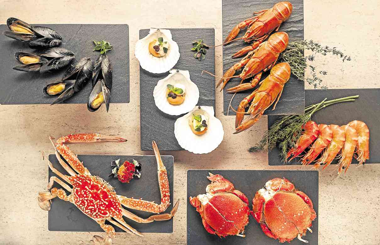 GATHER over a bounty of seafood delights prepared to your preference.