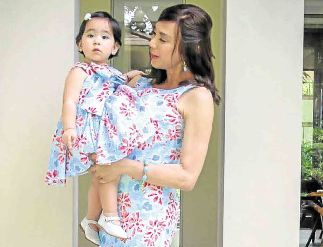 MOTHER and daughter in dresses by Maureen Disini PHOTO FROM VICKI BELO’S INSTAGRAM