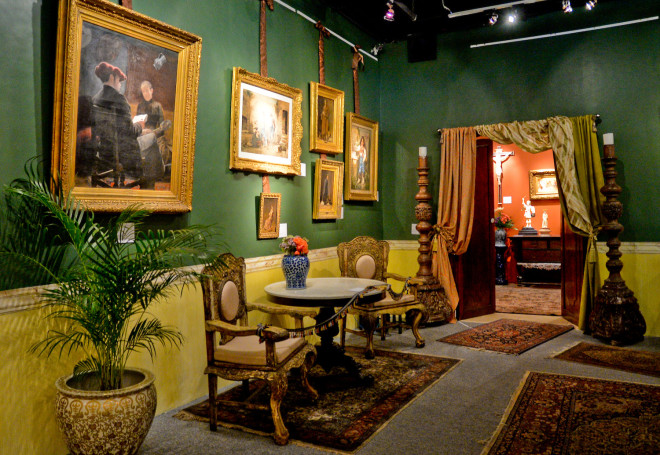 19th-century furniture. ELOISA LOPEZ