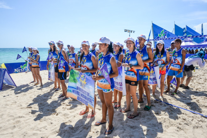 The intercollegiate beach volleyball tilt was joined by teams across the country.