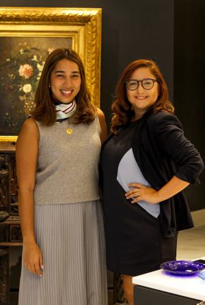 OPERATIONS manager Tiffany Mathay and marketing manager Camille Lhuillier
